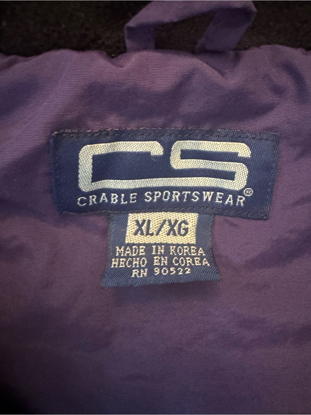 ELDER HIGH SCHOOL PANTHERS Purple Hooded Windbreaker Jacket - Elder Panthers - Picture 3 of 10